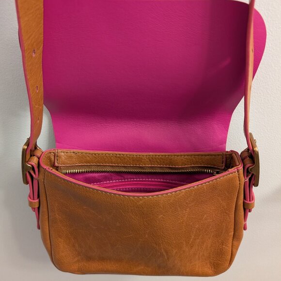 Fossil Harper leather crossbody bag - Picture 1 of 6